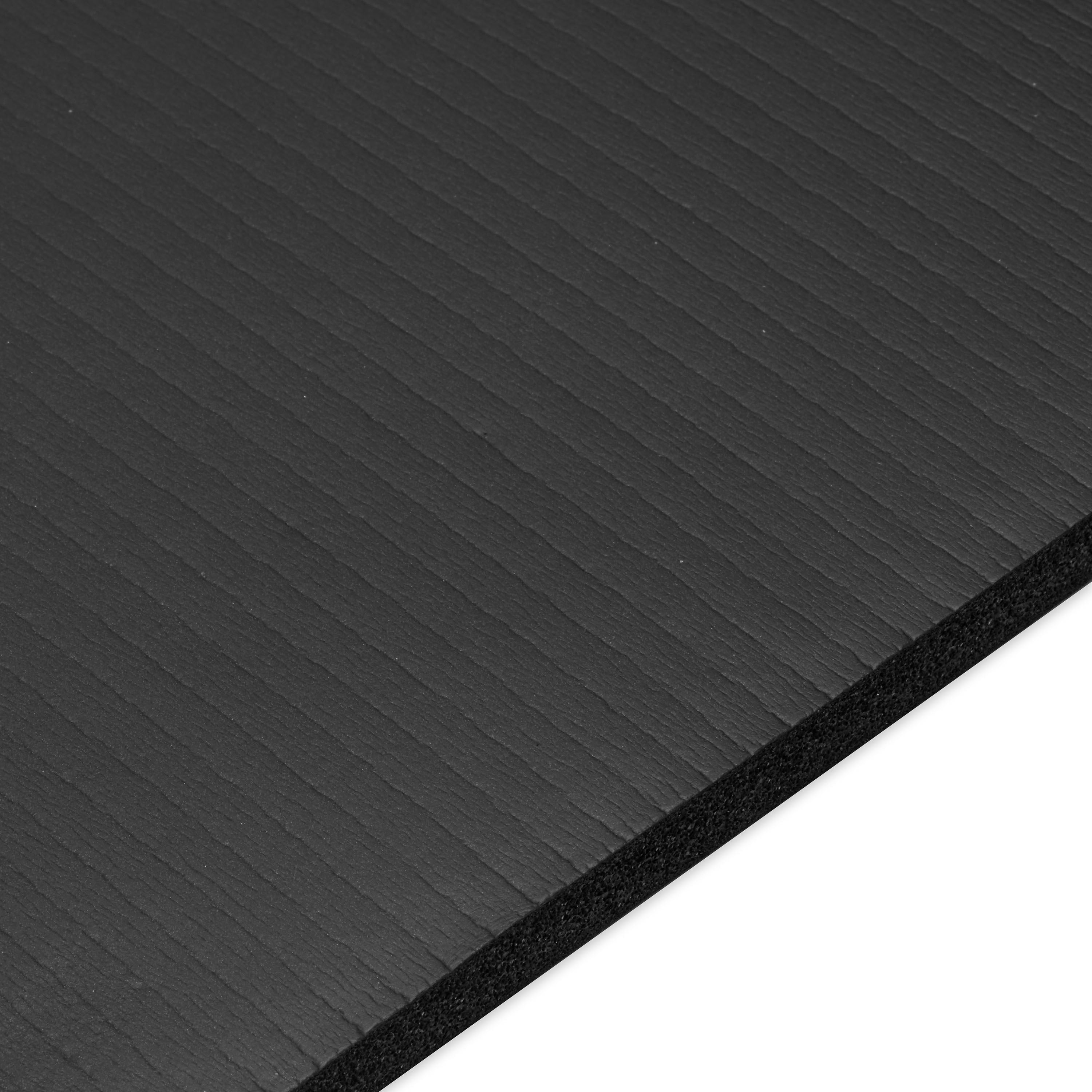 SPRI 12mm Pro Fitness Mat Black closeup